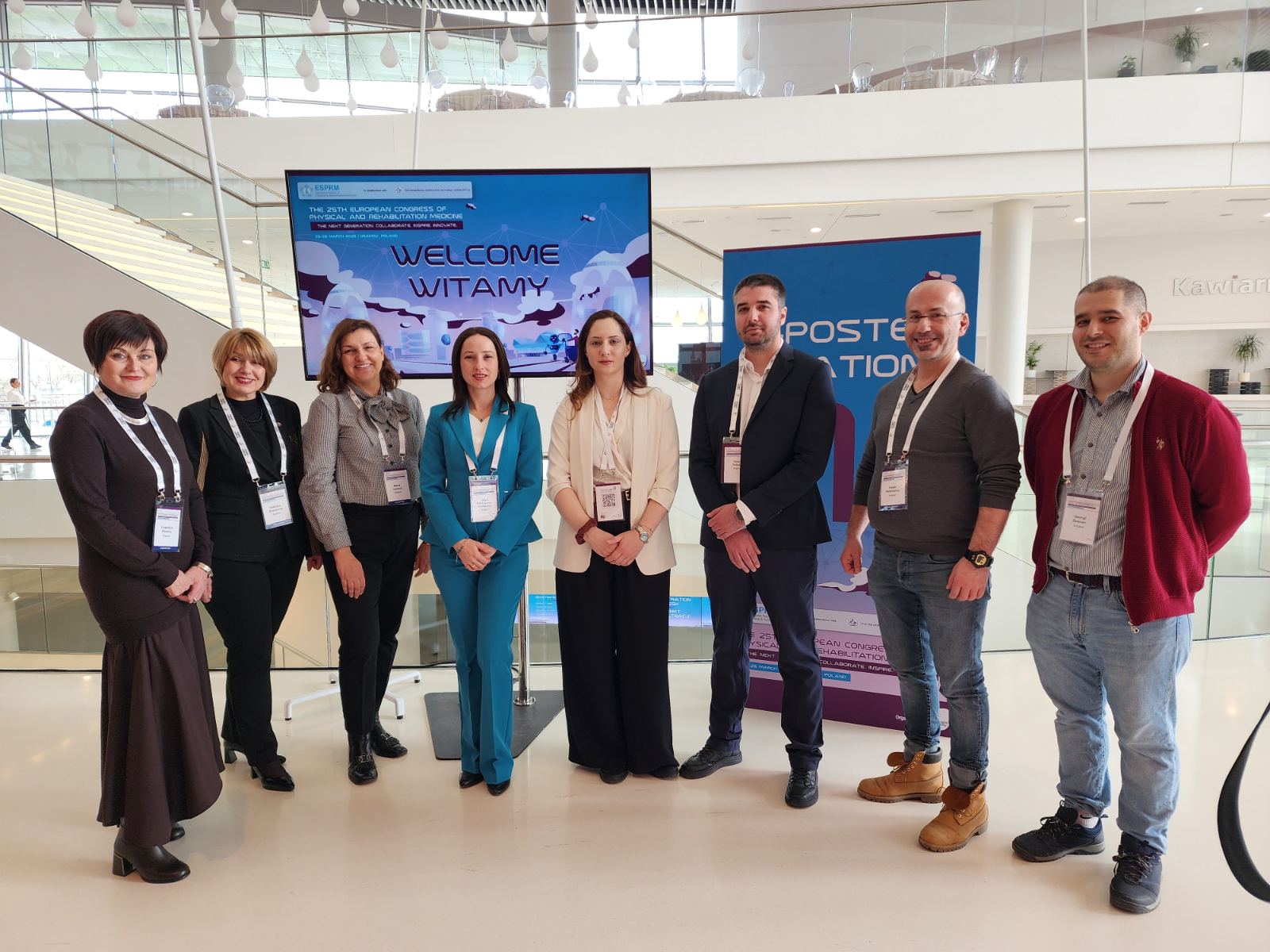  Мултидисциплинарен екип от МУ-Варна участва в XXV Европейски конгрес по физикална и рехабилитационна медицина в Полша